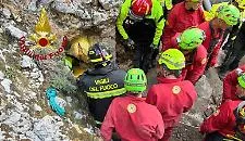 Lo speleologo Luca Olmetto salvo dopo 27 ore: liberato dalla frana a Gorropeddu