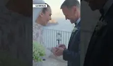 Nozze, Ilary Blasi posta il video del suo s&igrave; romantico sulla "Terrazza dell'Infinito"
