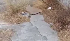 Palermo, marciapiede impraticabile tra viale delle Alpi e via Sardegna