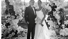 Il s&igrave; toscano di Vanessa Incontrada e Rossano Laurini: le nozze dopo vent'anni d'amore