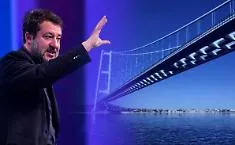 Salvini auspica l'avvio dei cantieri per il Ponte sullo Stretto entro l'anno: 3 km per collegare 5 milioni di italiani