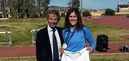 Lancio del giavellotto, Giusi Parolino &egrave; d'oro