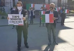 Anche a Palermo il centrodestra in piazza contro il governo Conte