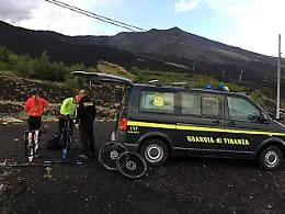 Due ciclisti in difficolt&agrave; sull'Etna soccorsi dal soccorso alpino
