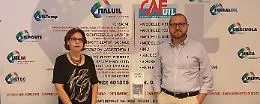 Elezioni Agrigento, la candidata sindaco, Marcella Carlisi, incontra il segretario generale della Uil, Gero Acquisto