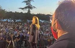 Elezioni Agrigento, bagno di folla per Giorgia Meloni