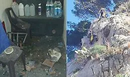Cefal&ugrave;, masso si stacca dalla Rocca e finisce dentro una casa