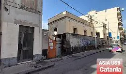 Catania: edificio pericolante in via del Bosco