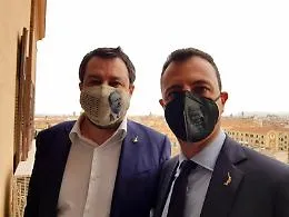 Salvini e la Regione: &laquo;Nessun veto su Musumeci, ma anche la Lega ha uomini e donne pronti&raquo;