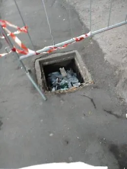 Catania: tombino mancante in Via Regina Bianca