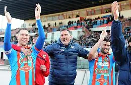 Il Calcio Catania rallenta la corsa della Reggina e merita gli applausi del pubblico: le foto pi&ugrave; belle dal Massimino