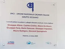 Targa a Palermo per ricordare gli otto giornalisti siciliani uccisi dalla mafia