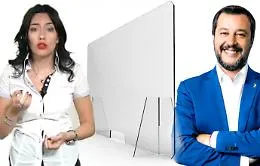Azzolina a Salvini: &laquo;Non sai nemmeno scrivere plexiglass&raquo;. Ma ha ragione lui: c'&egrave; una sola s