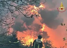 Allarme roghi, fiamme da Altofonte a Marineo, Corleone e bosco della Ficuzza