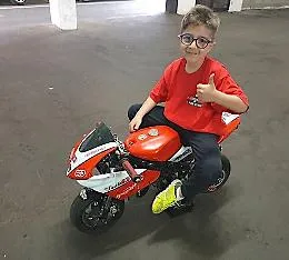 Giacomo Tumia, a otto anni &egrave; la promessa catanese delle minimoto