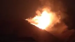 Palermo, fiamme appiccate su Monte Grifone: incendio spento nella notte