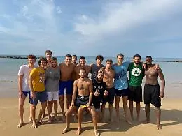 Basket. la Fortitudo Agrigento si allena in spiaggia