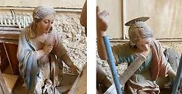 Palma di Montechiaro, si restaura il complesso ligneo dell'Annunciazione