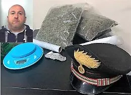 Trecastagni: 1 kg di marijuana nel garage, trasformato in base di spaccio