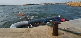 Lampedusa, porto devastato a causa di una mareggiata