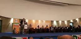 Paolo il Calmo alla "sagra" del Pd-Ogm e il "miracolino" unitario (durato 15 minuti)