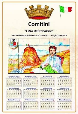 Comitini, primo calendario con la dicitura citt&agrave;