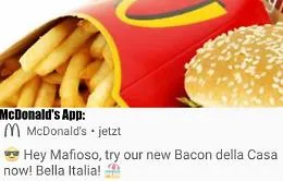 "Hey mafioso....", il messaggio di Mc Donald's che indigna. M5S: &laquo;Chieda scusa&raquo;