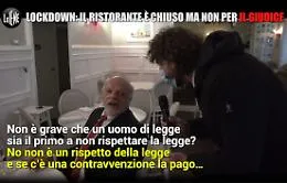 Le Iene beccano il giudice etneo Nunzio Sarpietro al ristorante in zona arancione: &laquo;Ha violato la legge!&raquo;