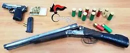 Patern&ograve;, scoperto dai carabinieri l'arsenale del clan Alleruzzo Assinnata