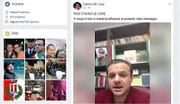 De Luca e i suoi post sui social dopo l'arresto, utenti divisi
