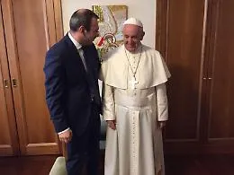 &laquo;I mafiosi non sono cristiani&raquo;: le parole del Papa al giornalista Paolo Borrometi