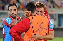 Rigori maledetti, le foto dei giocatori del Catania in lacrime dopo l'eliminazione