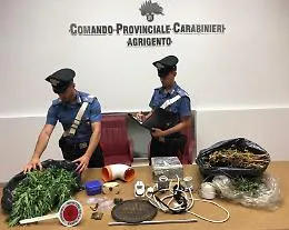 Marijuana fai da te: arrestato un agrigentino.
