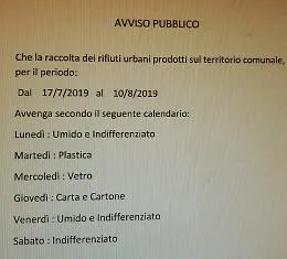 Aragona, novit&agrave; per la differenziata
