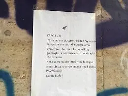 Catania, P.zza Montessori: invito per i proprietari dei cani