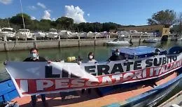 Da Albano Laziale alla Camera 25 km di marcia per i pescatori siciliani: &laquo;Liberateli&raquo;