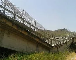 Agrigento, la terra dei viadotti di cartapesta