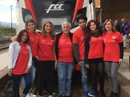 Catania, 200 giovani in littorina per &laquo;leggere insieme&raquo;
