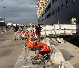 Troppa acqua alle navi da crociera: zone di Palermo a secco