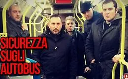 Ronde di Forza Nuova sui bus insicuri a Palermo, &egrave; polemica