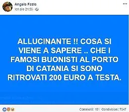 &laquo;Attivisti Diciotti pagati 200 euro&raquo;, e la Cgil denuncia l'autore della bufala