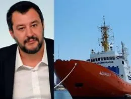 Mfs,  stop a missioni Aquarius Salvini: &laquo;Meno sbarchi, meno morti&raquo;