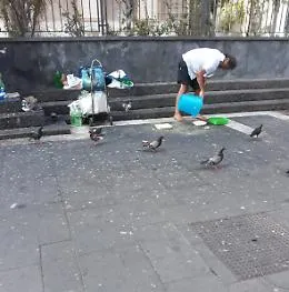 Catania : in corso Italia una zona in totale abbandono e degrado.