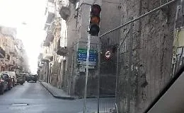 Palma di Montechiaro: piace il semaforo ubicato per dei lavori