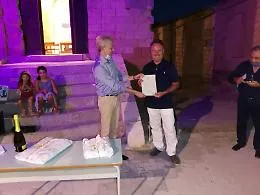 Una pergamena con nota di apprezzamento per Giuseppe Dall&igrave; Cardillo