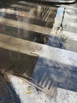 Catania: tombino otturato in via Plebiscito