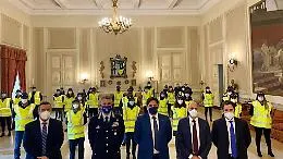Catania, il sindaco immette in servizio i 30 vigili assunti per un anno