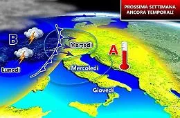Meteo, primi giorni della settimana "bollenti". Calo termico da venerd&igrave;