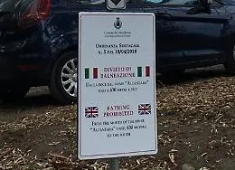 Alcantara malato. La conseguenza? Mare in parte vietato a San Marco...