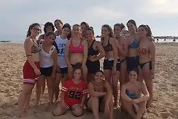 Lo spettacolo del beach handball sulle spiagge di Catania